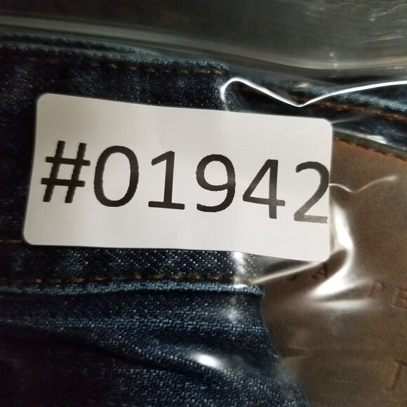 Jasper Conran Jeans Mens 38x32 Blue Straight Fit Stretch Button Fly Denim - Picture 13 of 13